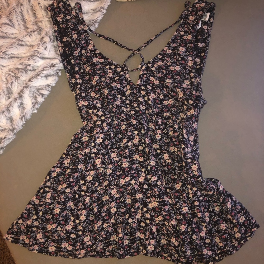 American Eagle floral tank top